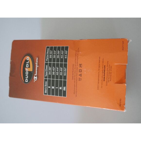 Champion Men's Duofold Varitherm Expedition Pants Thermals Protection Black 2XL - Picture 8 of 9